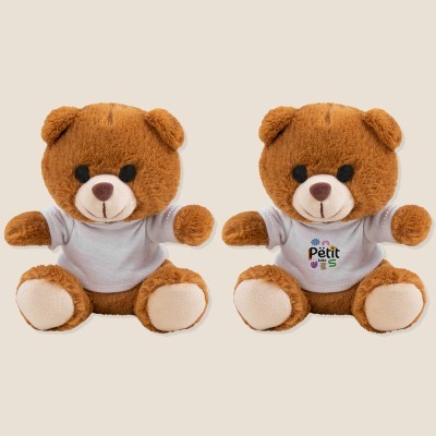 Oso de peluche con camiseta personalizado